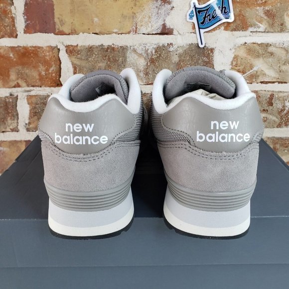 NEW BALANCE 515 V3 Athletic Running Shoes Men's Size 9.5 4E Wide Gray/White NIB - Picture 4 of 12